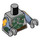 LEGO Medium Stone Gray Boba Fett Minifig Torso (973 / 76382)