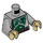 LEGO Mittleres Steingrau Boba Fett Minifig Torso (973 / 76382)
