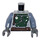 LEGO Medium Stone Gray Boba Fett Torso (76382 / 88585)