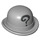 LEGO Medium Stone Gray Bowler Hat with Riddler Question Mark (12220 / 73249)
