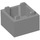 LEGO Medium Stone Gray Box 2 x 2 (2821 / 59121)
