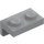 LEGO Medium Stone Gray Bracket 1 x 2 - 1 x 2 (99781)