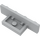 LEGO Mittleres Steingrau Halterung 1 x 2 - 1 x 4 mit abgerundeten Ecken (2436 / 10201)