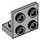 LEGO Gris pierre moyen Support 1 x 2 - 2 x 2 En haut (99207)