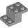 LEGO Medium Stone Gray Bracket 2 x 3 with Plate and Step with Bottom Stud Holder (73562)