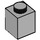 LEGO Gris pierre moyen Brique 1 x 1 (3005 / 30071)