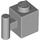 LEGO Gris pierre moyen Brique 1 x 1 avec Manipuler (2921 / 28917)