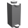 LEGO Gris pierre moyen Brique 1 x 1 x 2 avec Shutter Titulaire (3581)
