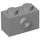 LEGO Medium Stone Gray Brick 1 x 2 with 1 Stud on Side (86876)