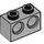 LEGO Gris pierre moyen Brique 1 x 2 avec 2 des trous (32000)
