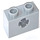 LEGO Medium Stone Gray Brick 1 x 2 with Axle Hole (&#039;X&#039; Opening) (32064)
