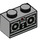 LEGO Gris pierre moyen Brique 1 x 2 avec Control Panneau avec tube inférieur (3004 / 39088)