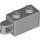 LEGO Medium Stone Gray Brick 1 x 2 with Hinge Shaft (Flush Shaft) (34816)