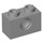 LEGO Medium Stone Gray Brick 1 x 2 with Hole (3700)