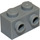 LEGO Medium Stone Gray Brick 1 x 2 with Studs on One Side (11211)