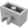 LEGO Medium Stone Gray Brick 1 x 2 with Vertical Clip (Open &#039;O&#039; clip) (42925 / 95820)