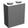 LEGO Gris pierre moyen Brique 1 x 2 x 2 avec support d&#039;essieu intérieur (3245)