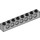 LEGO Medium Stone Gray Brick 1 x 8 with Holes (3702)