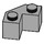 LEGO Gris pierre moyen Brique 2 x 2 Facet (87620)