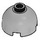 LEGO Medium Stone Gray Brick 2 x 2 Round with Dome Top (with Axle Holder) (3262 / 30367)