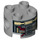 LEGO Medium Stone Gray Brick 2 x 2 Round with Holes with Bucket (R1-J5) Astromech Droid Body (17485 / 50097)