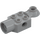 LEGO Medium Stone Gray Brick 2 x 2 with Horizontal Rotation Joint and Socket (47452)