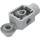 LEGO Medium Stone Gray Brick 2 x 2 with Horizontal Rotation Joint and Socket (47452)