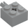 LEGO Medium Stone Gray Brick 2 x 2 with Pin and Axlehole (6232 / 42929)