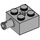 LEGO Gris pierre moyen Brique 2 x 2 avec Épingle et Trou d&#039;essieu (6232 / 42929)