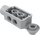 LEGO Mittleres Steingrau Backstein 2 x 3 mit Horizontal Scharnier und Socket (47454)