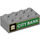 LEGO Medium Stone Gray Brick 2 x 4 with City Bank Logo (3001 / 67280)