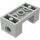 LEGO Medium steingrå Kloss 2 x 4 x 1.3 med 2 x 2 UtskjæRing og Hull (18975 / 26447)