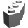 LEGO Gris pierre moyen Brique 3 x 3 Facet (2462)
