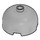 LEGO Medium Stone Gray Brick 3 x 3 Round Dome (49308)