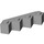 LEGO Medium Stone Gray Brick 4 x 4 Facet (14413)