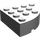 LEGO Gris pierre moyen Brique 4 x 4 Rond Coin (2577)