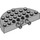 LEGO Medium Stone Gray Brick 4 x 8 Round Semi Circle Assembly (47974 / 48147)
