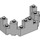 LEGO Mittleres Steingrau Backstein 4 x 8 x 2.3 Turret oben (6066)