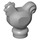 LEGO Medium Stone Gray Chicken (Narrow Base) (95342)