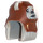 LEGO Średni kamienny szary Chief Chirpa Ewok Głowa (15297 / 86440)