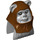 LEGO Średni kamienny szary Chief Chirpa Ewok Głowa (15297 / 86440)