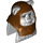 LEGO Medium Stone Gray Chief Chirpa Head (15297 / 86440)