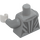 LEGO Medium Stone Gray Choir Ghost Torso (973)