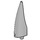 LEGO Medium Stone Gray Claw 1 x 4 x 1 with Shaft (11089)