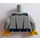 LEGO Medium Stone Gray Coast Guard Torso with Badge, Shoulder Lapels (76382)