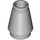 LEGO Medium Stone Gray Cone 1 x 1 with Top Groove (28701 / 59900)