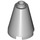 LEGO Medium Stone Gray Cone 2 x 2 x 2 (Open Stud) (3942 / 14918)