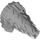 LEGO Medium Stone Gray Cone Stepped Drill with Spikes (64713)