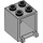LEGO Mittleres Steingrau Container 2 x 2 x 2 mit versenkten Bolzen (4345 / 30060)