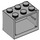 LEGO Mittleres Steingrau Schrank 2 x 3 x 2 mit festen Bolzen (4532)